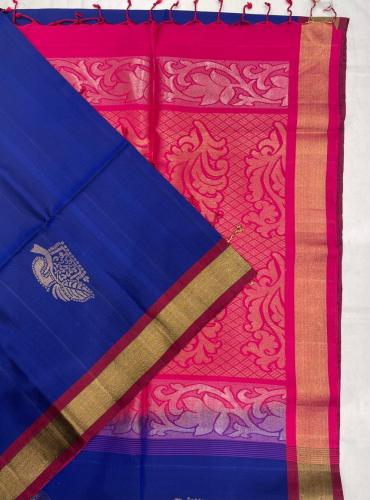 SOFT SILK SAREE WITH BLOUSE